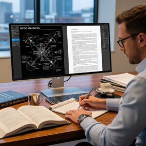 A professional drafting a legal document