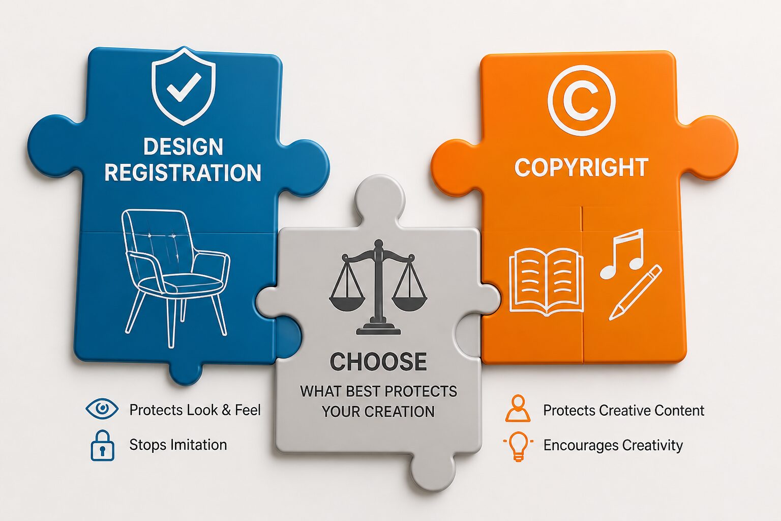 You are currently viewing When Should Designers Choose Design Registration Over Copyright? Complete Guide