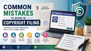 Read more about the article Common Mistakes to Avoid in Copyright Filing